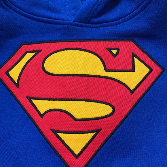 NWT Superman Hoodie - Picture 7 of 8